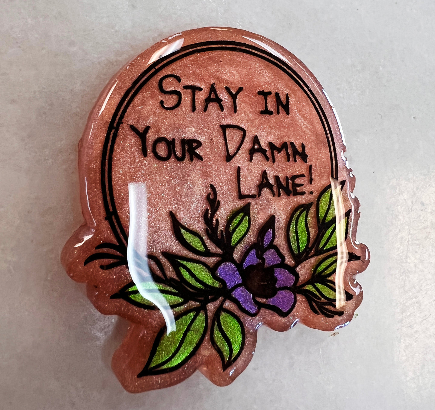 Snarky Lane Token Silicone Mold