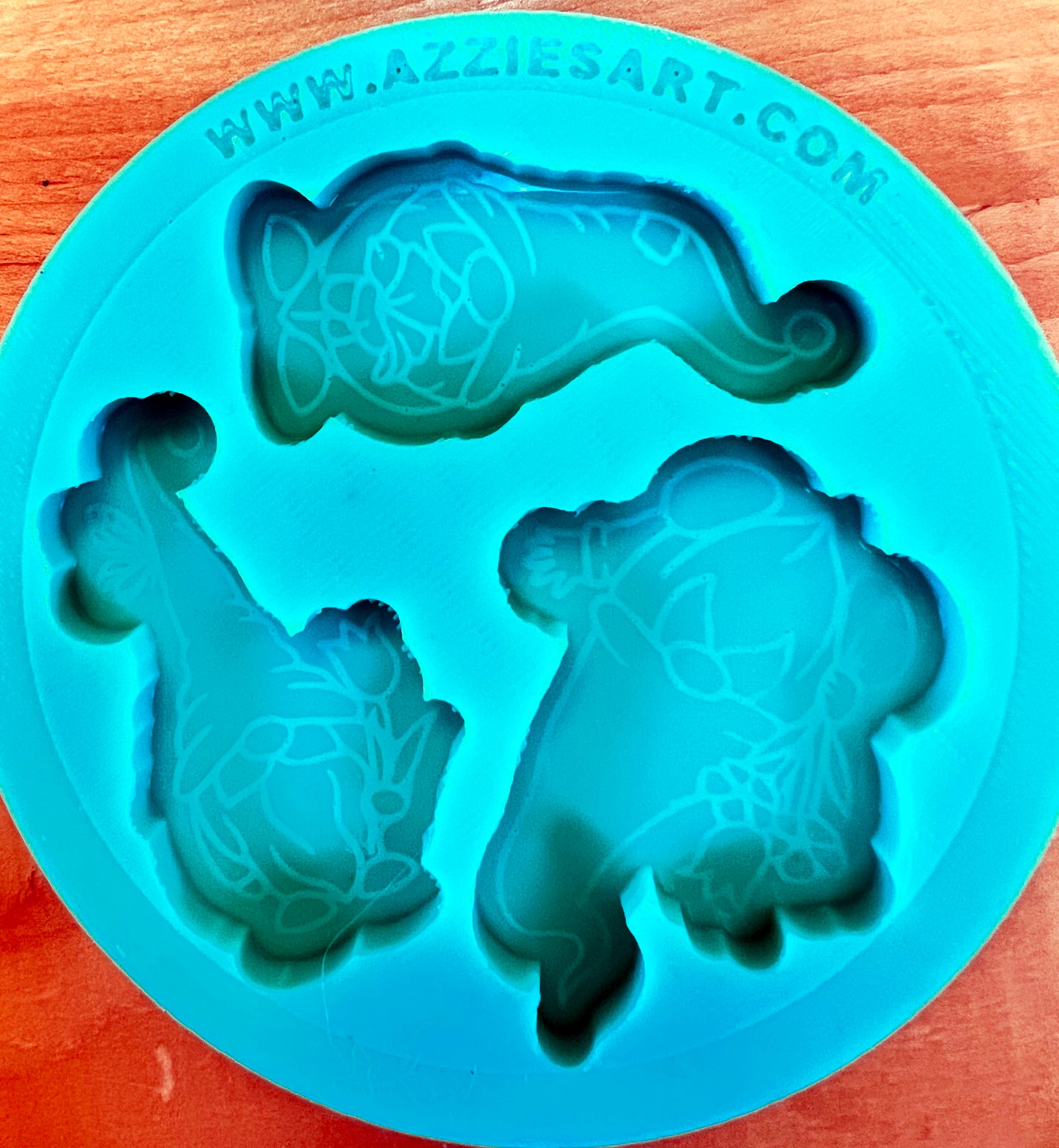 Rn'D's Set of 3 Gnomey Homies Silicone Mold
