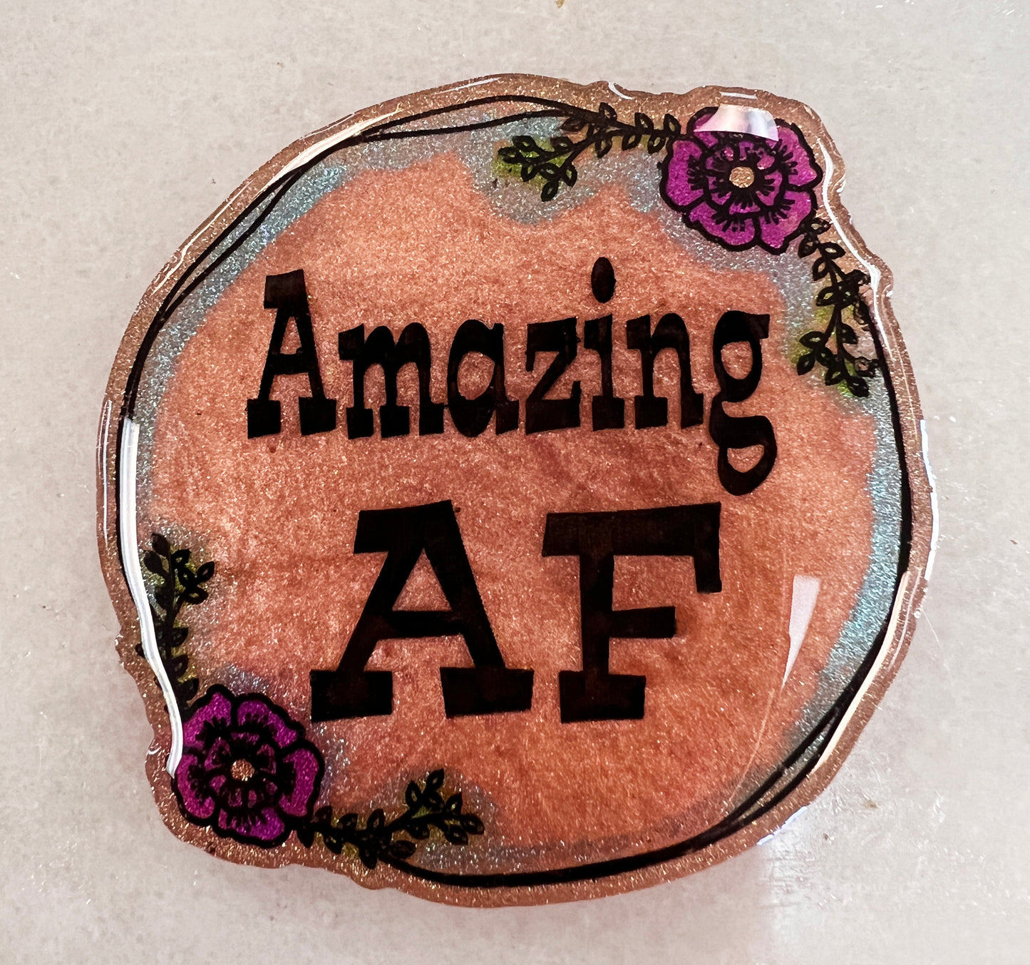 Snarky Amazing Token Silicone Mold