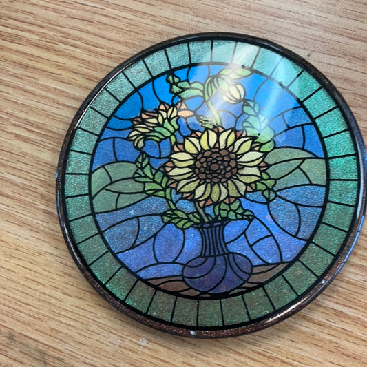 Sample Sale Unreleased Flower Resin Coaster