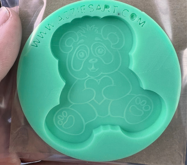 Hobnobber Panda McPanderson Silicone Mold