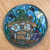 Sample Gnome Home Resin Coaster