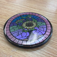 Sample Unreleased Flower Resin Coaster