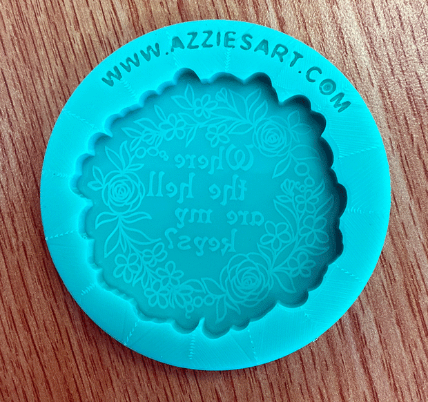 Snarky Keys Token Silicone Mold