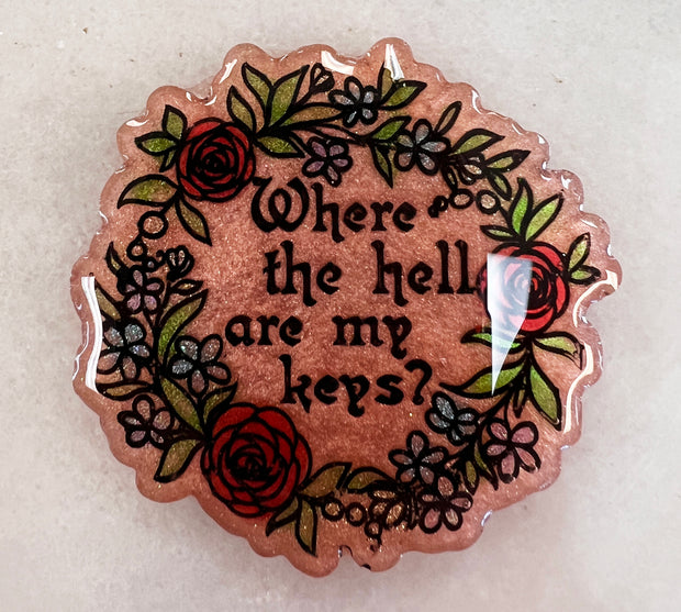 Snarky Keys Token Silicone Mold