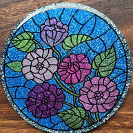 Floral Bouquet Coaster Silicone Mold