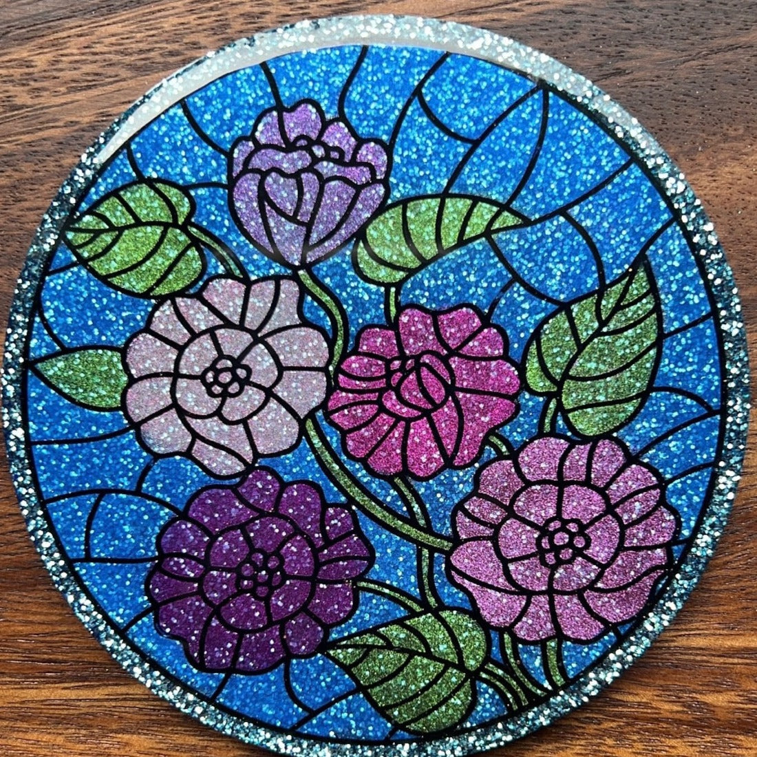 Floral Bouquet Coaster Silicone Mold
