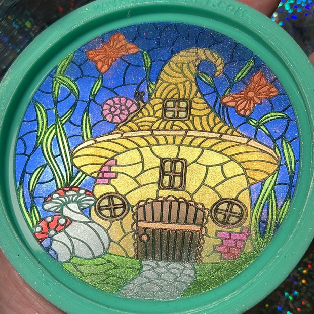 Gnome Home Coaster Silicone Mold