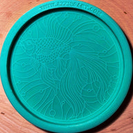 Fishy Right Coaster Silicone Mold
