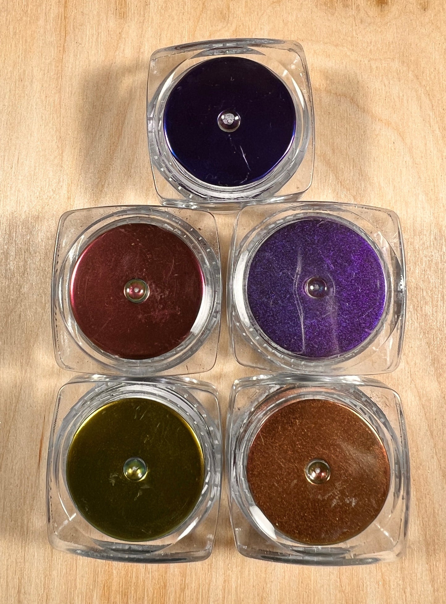 "Use Your Illusion" Color Shift Pigment Powder Individual Colors