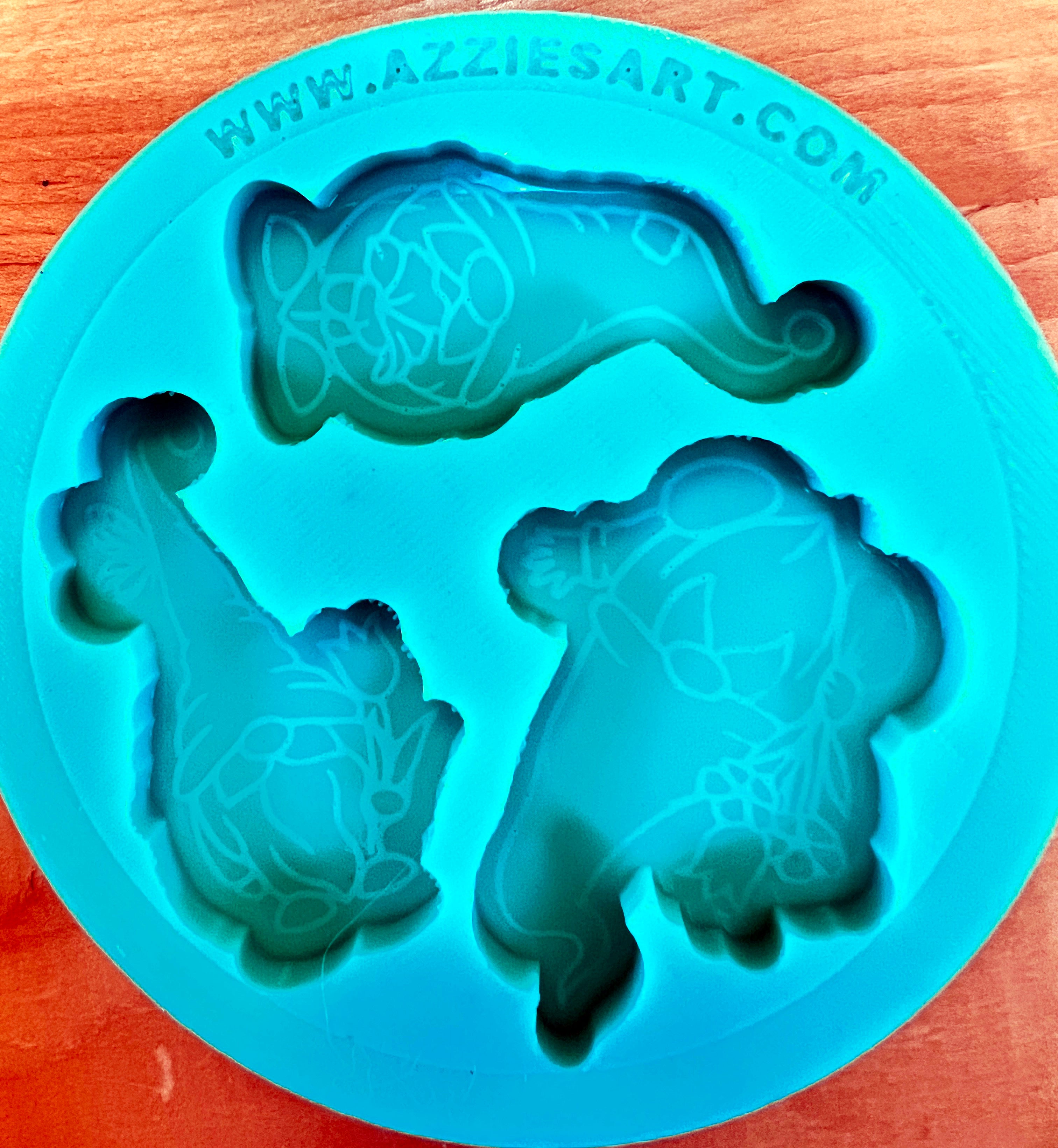 Rn'D's Set of 3 Gnomey Homies Silicone Mold