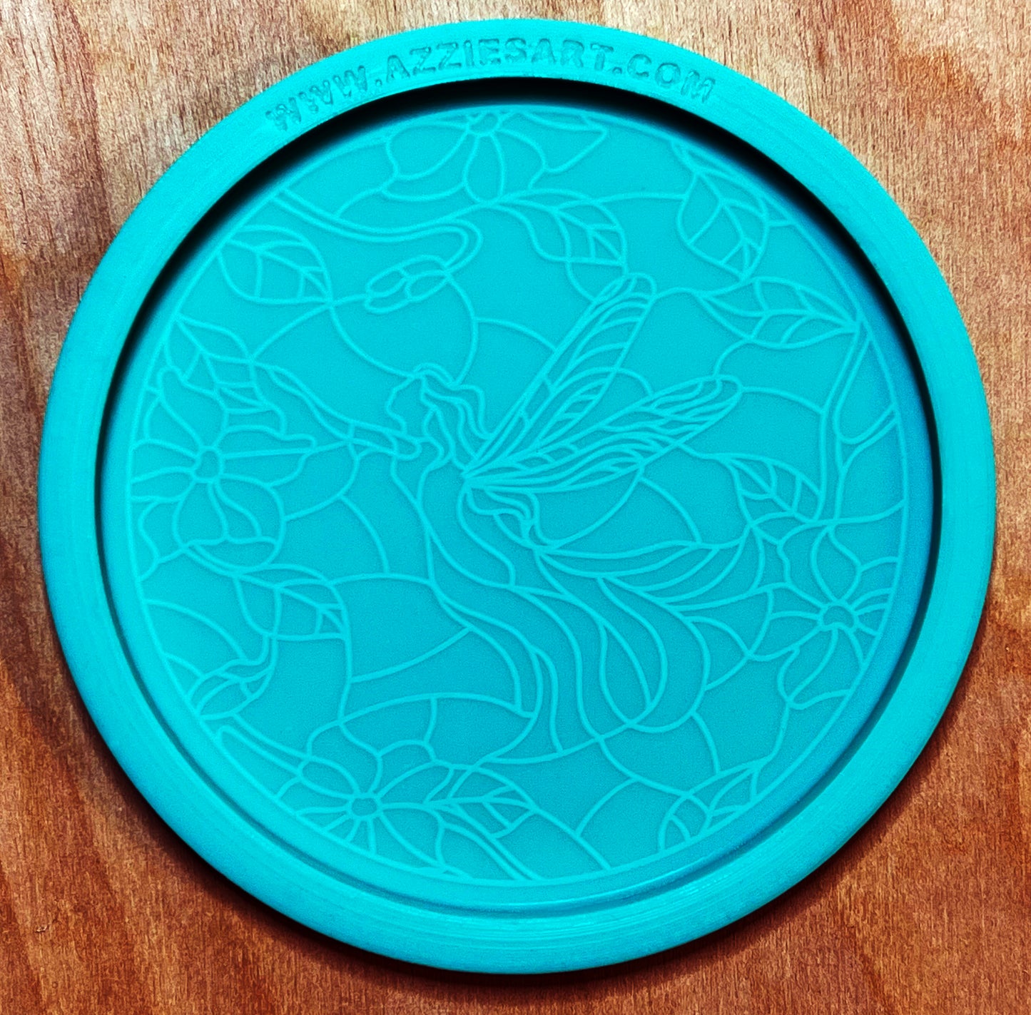Stained Glass Fairy Coaster Silicone Mold