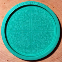 Stained Glass Window Coaster Silicone Mold