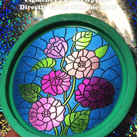 Floral Bouquet Coaster Silicone Mold