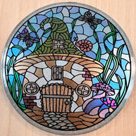 Gnome Home Coaster Silicone Mold