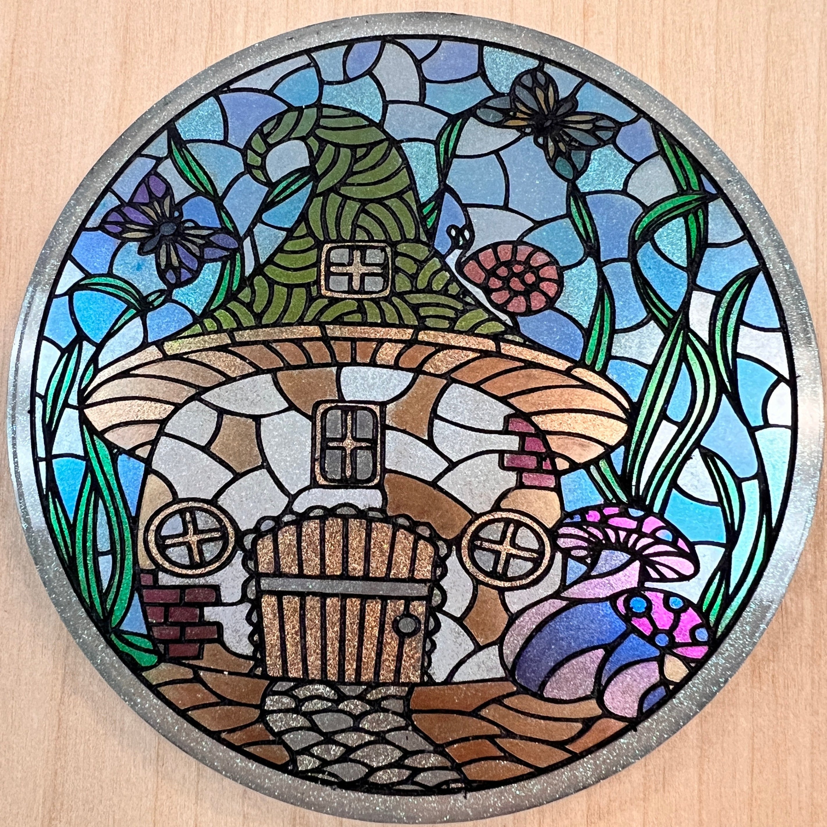 Gnome Home Coaster Silicone Mold