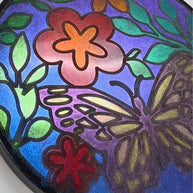 Butterfly Daisies Coaster Silicone Mold