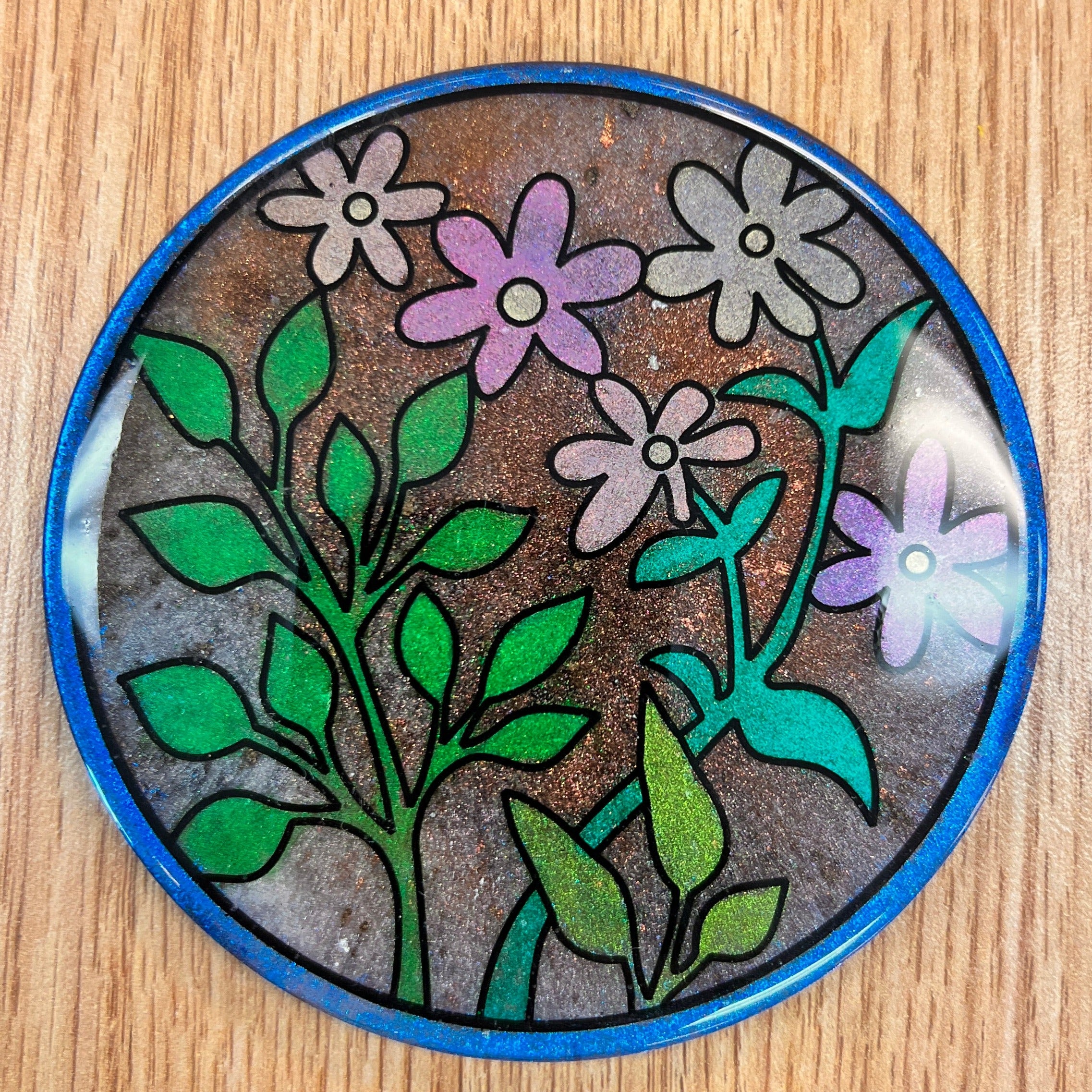 Spring Daisies Coaster Silicone Mold