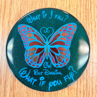 Discontinued - Azzie's What If I Fall Coaster Silicone Mold